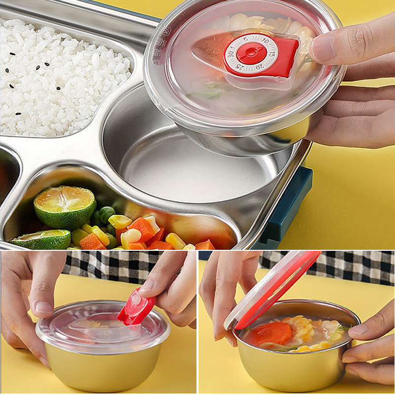 Edelstahl-Lunchbox für die Innennutzung