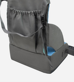Tragbarer Hochstuhl für Babys – Reise-Sitzerhöher mit Gurt und Tasche