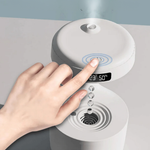 Elegant humidifier with ultrasonic technology for bedrooms