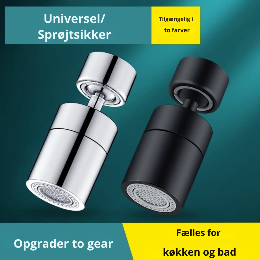 FlexiSpritz – 720° freedom for effortless rinsing
