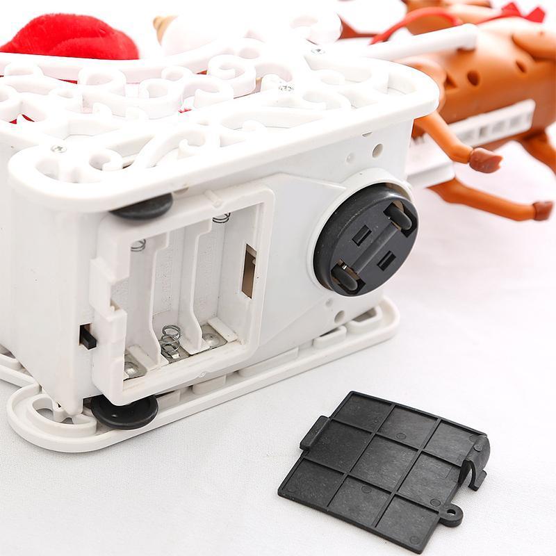 Musikalisches Rentier Spielzeug mit elektrischem Weihnachtsmann