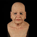 Gruseliger Halloween-Latexmaske für schaurige Kostüme