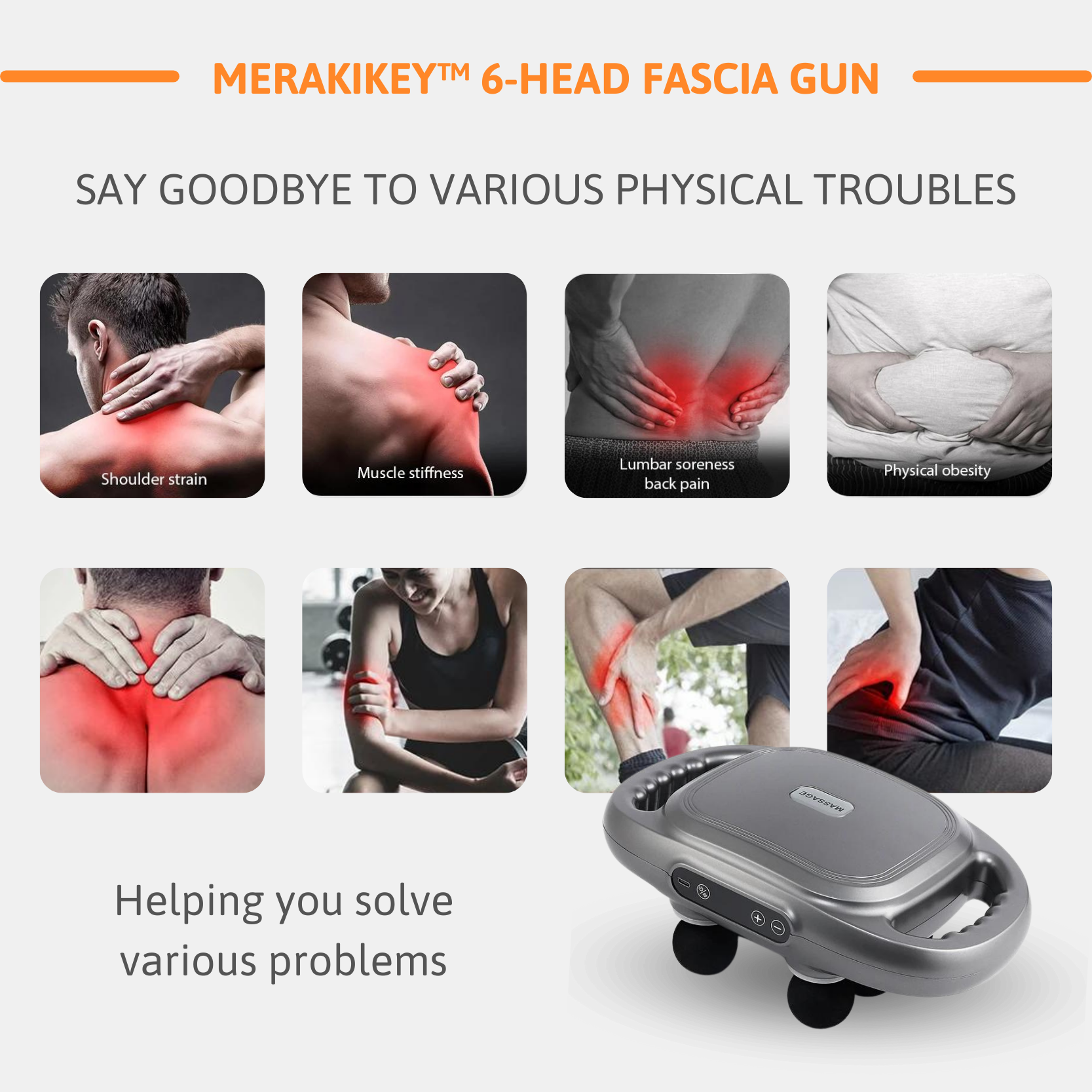RelaxMax Pro | 6-Head High-Frequency Massager for Relaxation
