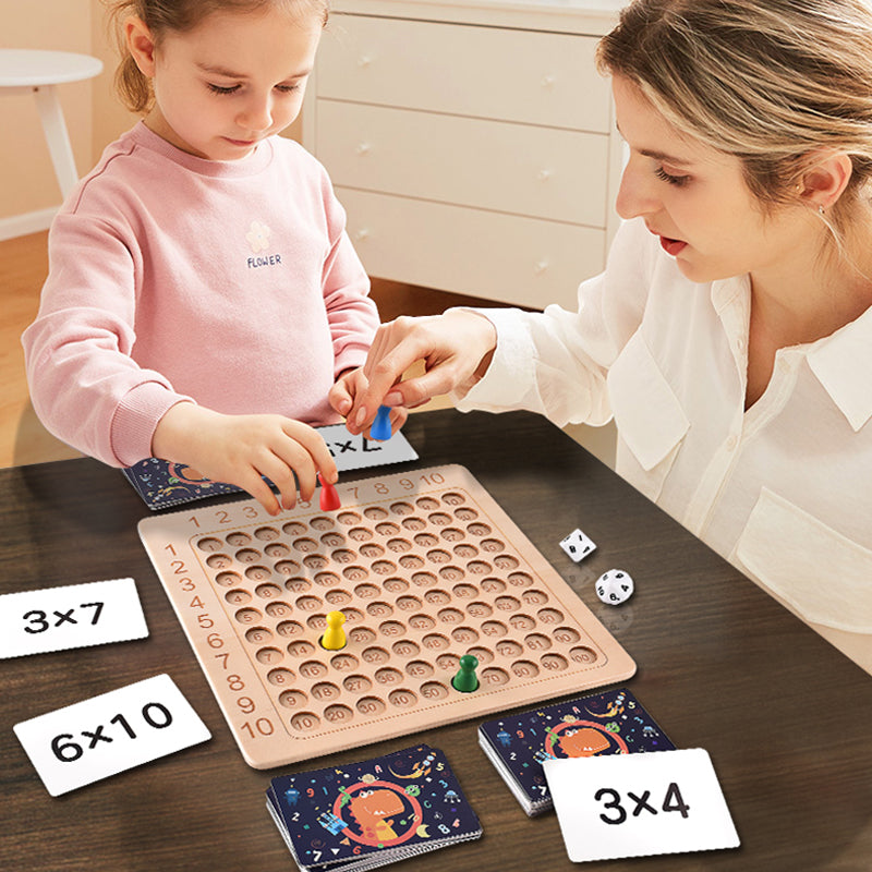 Kreatives Lernspiel zur Förderung der Multiplikation für Kinder