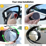 Sicherheits-Spiegel für blinde Winkel im Auto