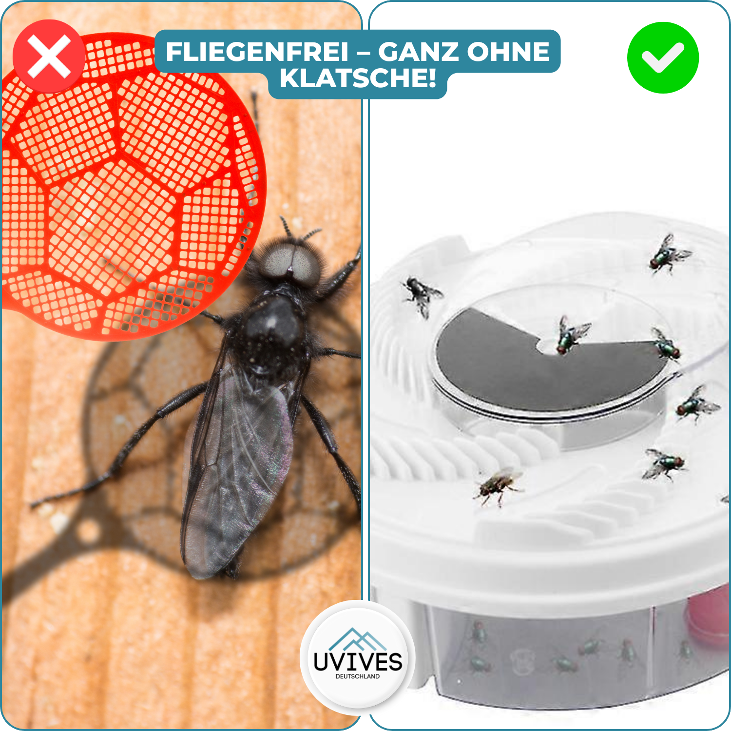 Fly-free - The quiet and chemical-free solution for your home