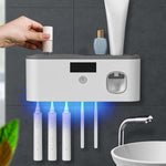 Intelligenter Zahnbürstenhalter mit UV-Sterilisation für das Badezimmer