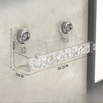 Corner Shelf with Suction Cup – Stylish Storage for Your Bathroom