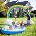Aufblasbarer Regenbogen-Spritzbogen