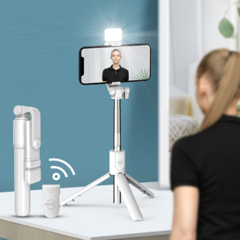 Versatile Bluetooth Selfie Stick with Tripod Function
