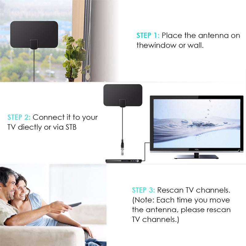 Digitale HDTV Antenne 4K – Klarer Empfang für Ihr Zuhause