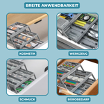 FlexiSort - Intelligent Drawer Organizer for Maximum Tidiness