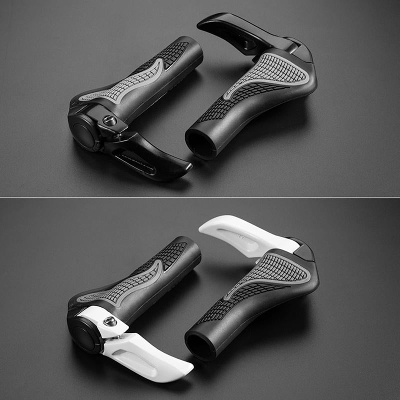 Ergonomic Bicycle Grips Made of Aluminum and Silicone