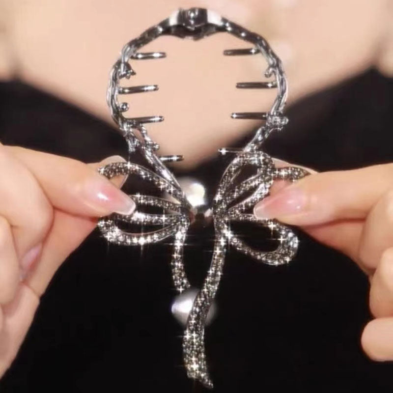 Haarspange mit luxuriösem Gefühl – Bogenform