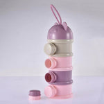 Stapelbarer Behälter für Baby-Milchpulver und Snacks – Milchpulver Spender