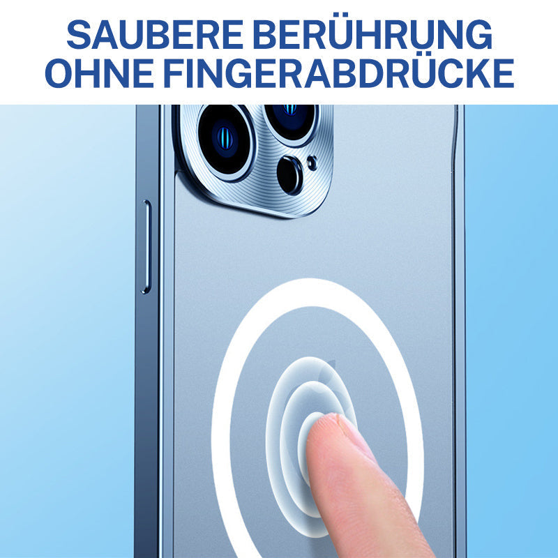 Stilvolles Magnetisches Handyhülle für iPhone mit Metallrahmen