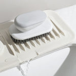 Silicone mat for quick drying and surface protection