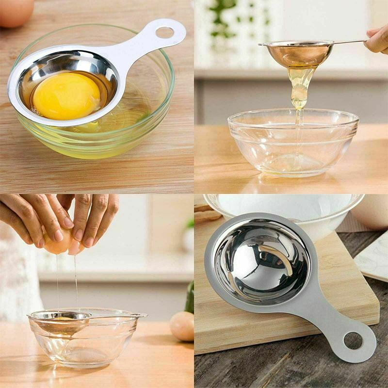 Eigelb und Eiweiß Separator
