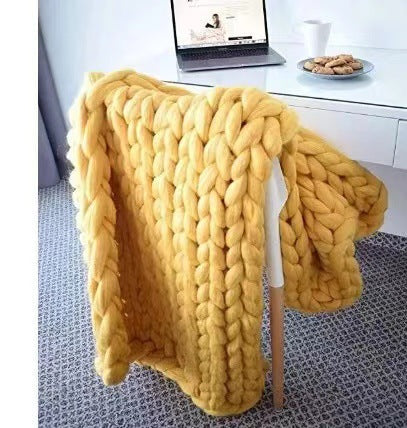 Kuschelige Strickdecke für ultimativen Komfort