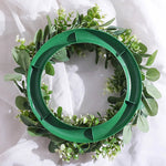 Eucalyptus Bliss | Handmade Eucalyptus Wreath with Flowers | Perfect Decoration for Any Occasion