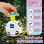 LED Fußball Kreisel mit Leuchteffekt