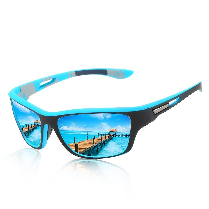 Sportsonnenbrille für Herren – Polarisierte Gläser mit UV400 Schutz