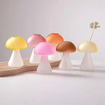Elegant Mushroom Glass Vase for Hydroponics and Decoration