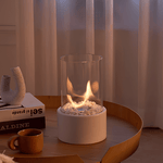Dekorative Öllampe mit Flamme