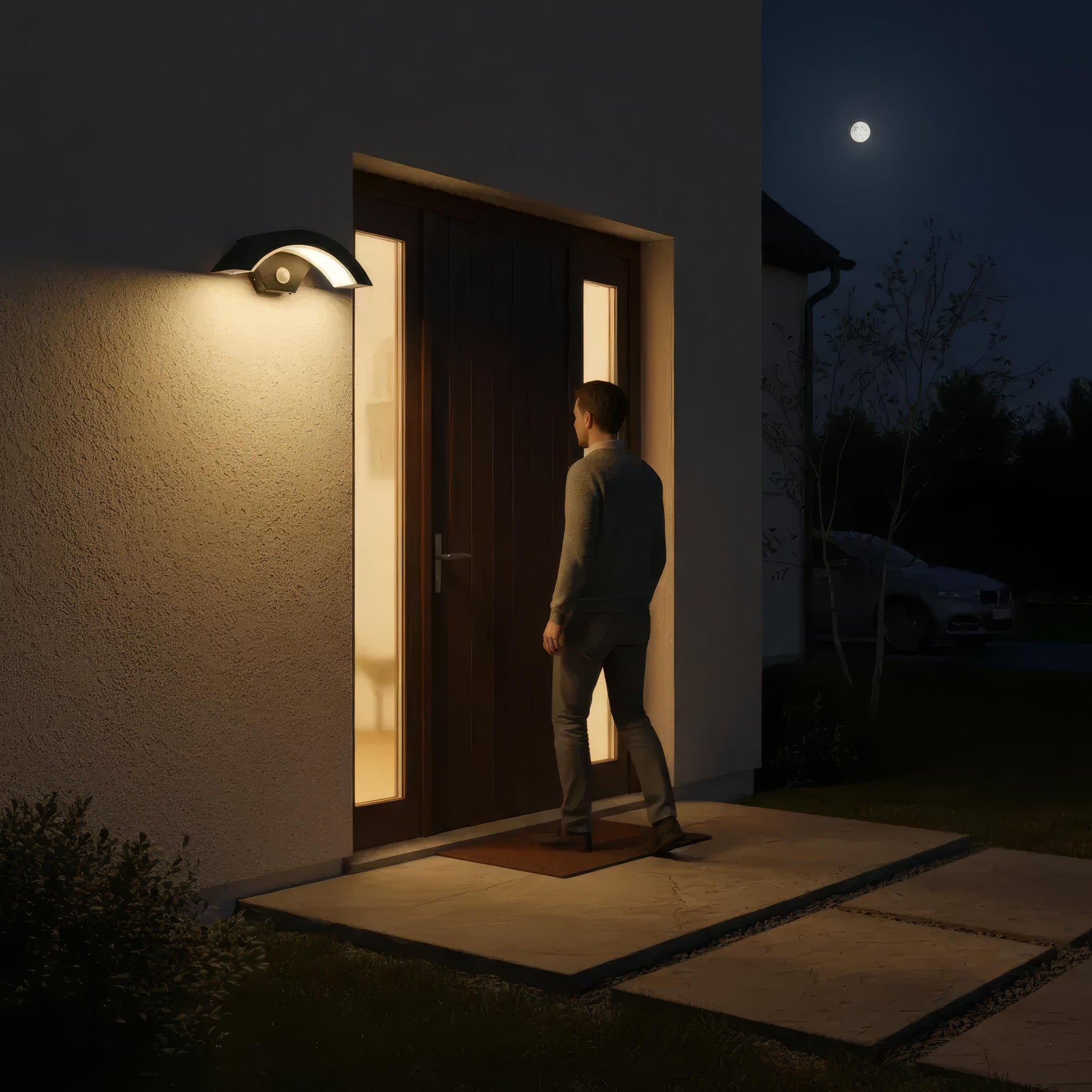Luminara – Smart Outdoor Lighting with Motion Sensor