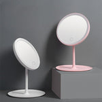 Eleganter LED Schminkspiegel mit Smart-Touch-Funktion