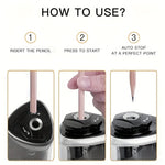 Automatischer USB-Bleistiftspitzer – Kompakt und Schnell