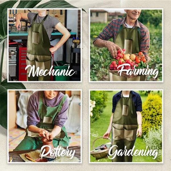 SmartGardener - Practical Apron for Perfect Protection and Organization