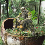 Zauberhafter Gartenstecker mit Naturmotiv aus Acryl