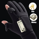 KälteWise | Waterproof Winter Gloves with Fold-Back Fingertips | Touchscreen Compatible | Sizes M–XL