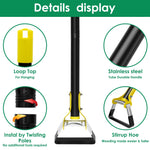 Ergonomic Garden Hoe | Efficient Stainless Steel Weed Puller