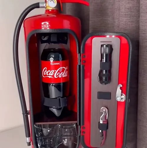 Feuerwehr Mini-Bar Set – Einzigartiges Geschenk für Männer