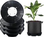 Self-Watering Plant Coasters with 2.8 L Water Reservoir | 4-Pack