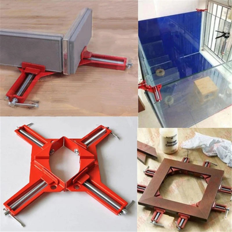 EckFix 90° Aluminum Corner Clamp | Precision Tool for Frame Construction