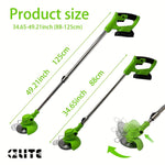 GreenPro Cordless Garden Trimmer | Cordless Flexibility | With Versatile Blades
