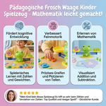 Frosch-Waage für Kinder - Spielzeug zur einfachen Mathematik