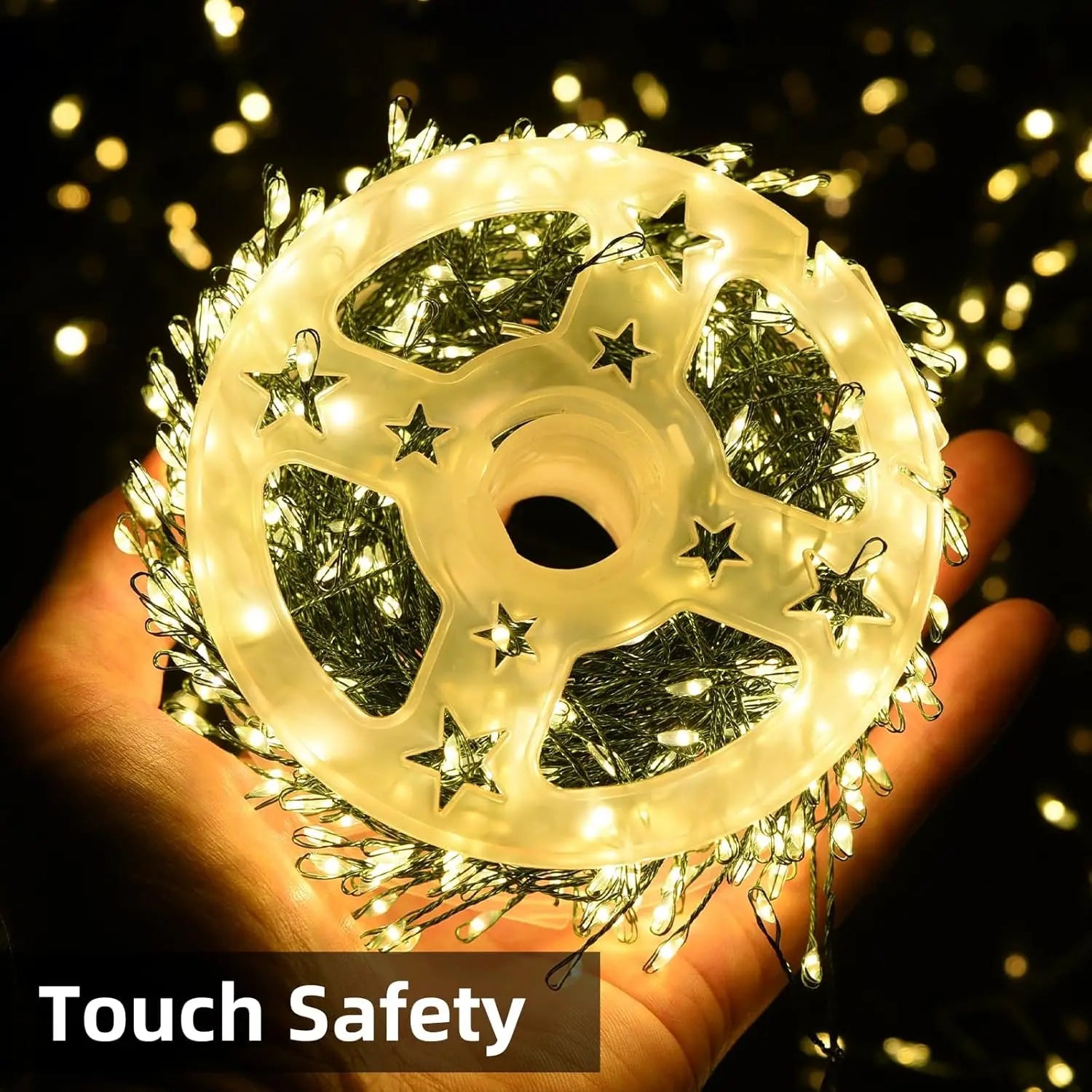 Luminara LED Sound Light Chain | Remote Control | 30–75 m Length | 900–2000 LEDs | IP65 Weatherproof | Perfect Lighting for Parties and Celebrations