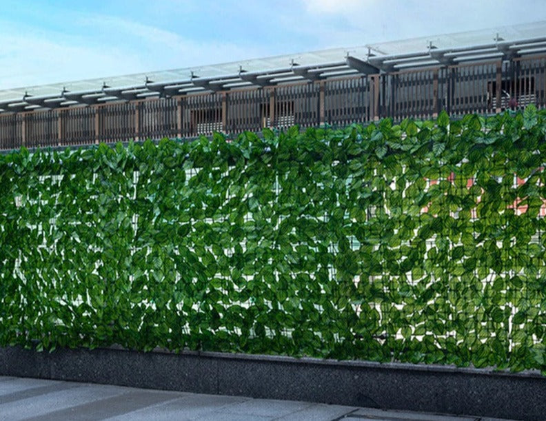 Künstlicher Blatt Sichtschutz – Wetterfeste Gartenabdeckung