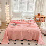 Ecoviva Waffle Blanket | 100% Sustainable Cotton | Stylish & Breathable
