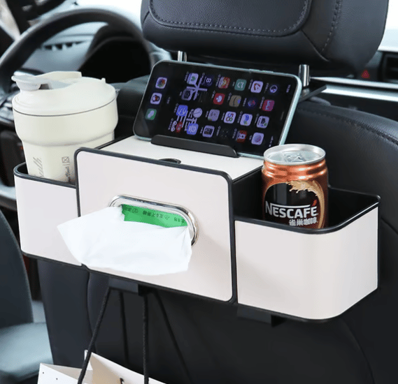Car Backseat Organizer | Waterproof Storage Solution with Holders