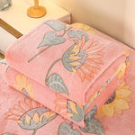 Blütenzauber Cuddly Blanket | Soft Blanket for Home & Travel