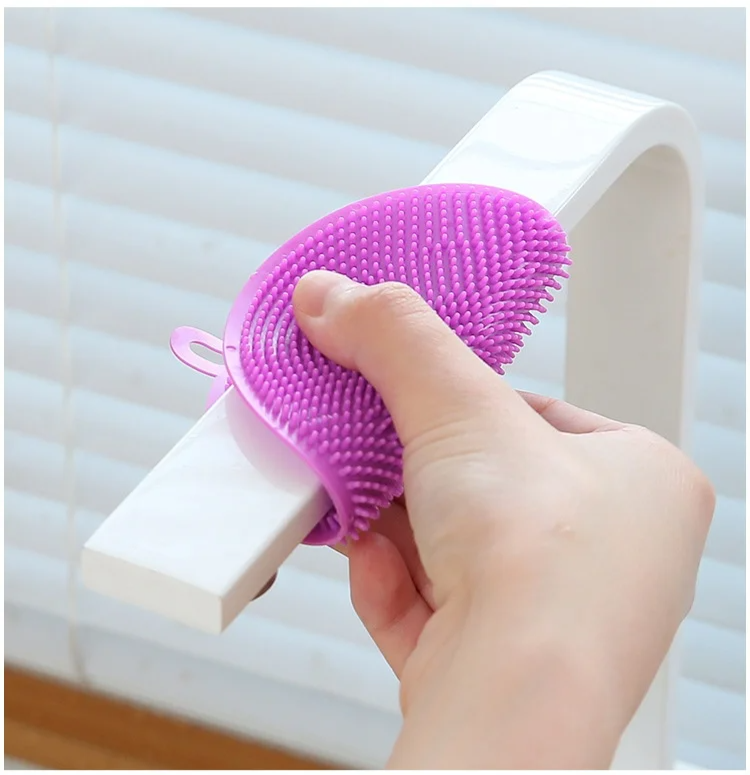 EcoScrub – Flexibler Silikon Geschirrreiniger für die Küche