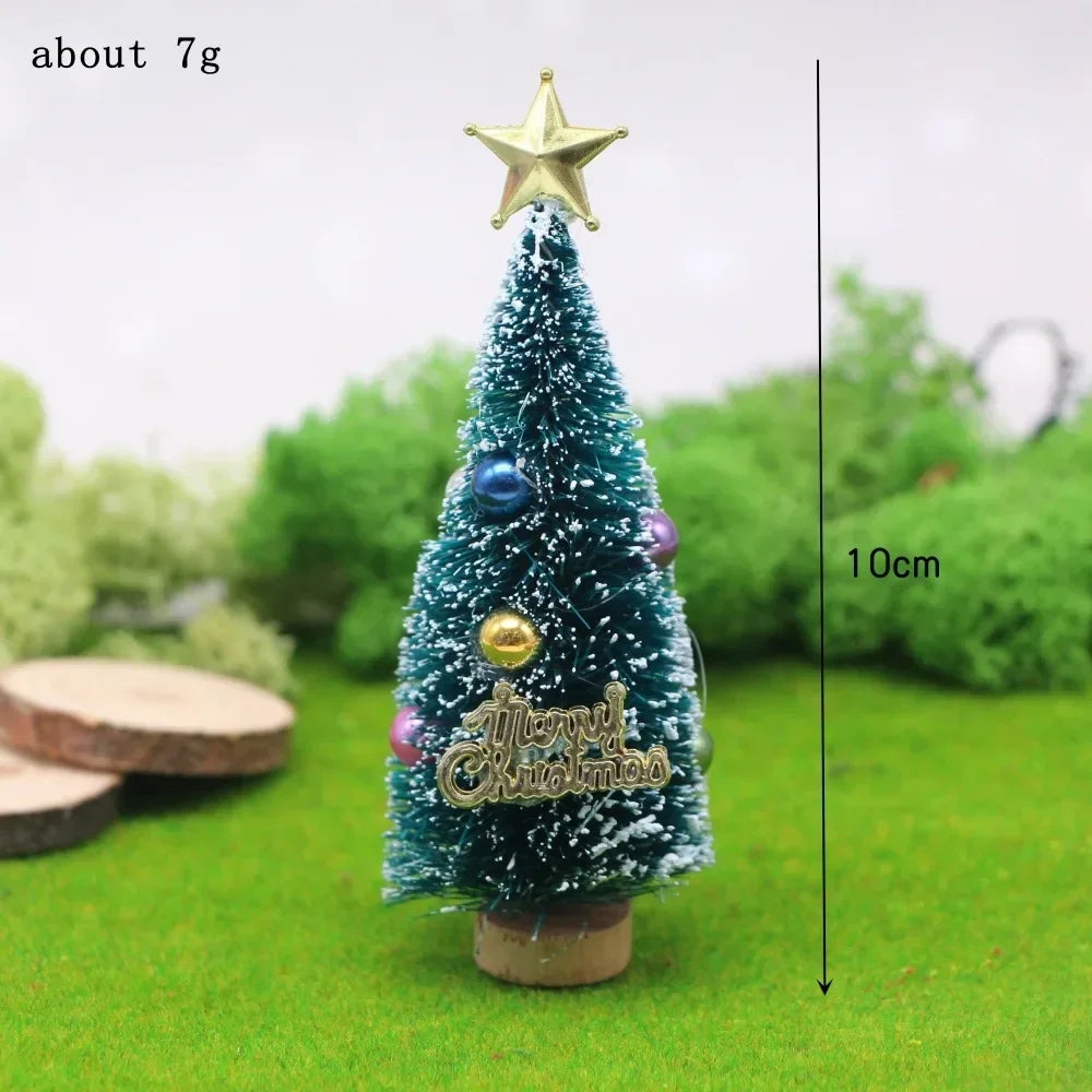 Festive Miniature Tree | Handcrafted from cedar and pine | Table decoration & Christmas figurine 4.5–13 cm