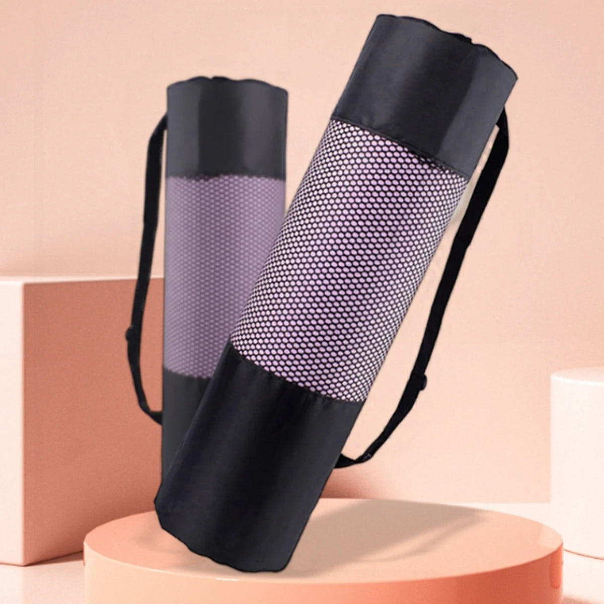 Active Yoga Mat Bag for the Modern Lifestyle - Black