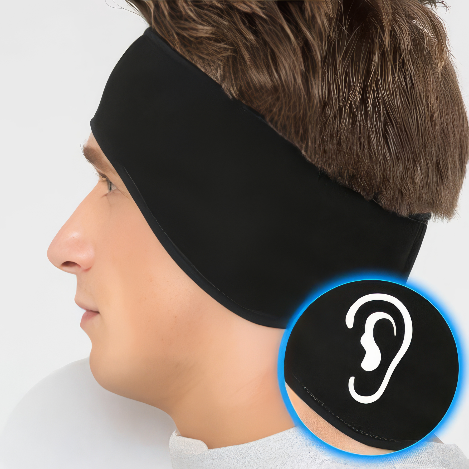 Thermal Headband for Women and Men made of Fleece (Set of 2)