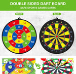 Doppelseitige Dartscheibe für Kinder – Spielen, Lernen, Entspannen